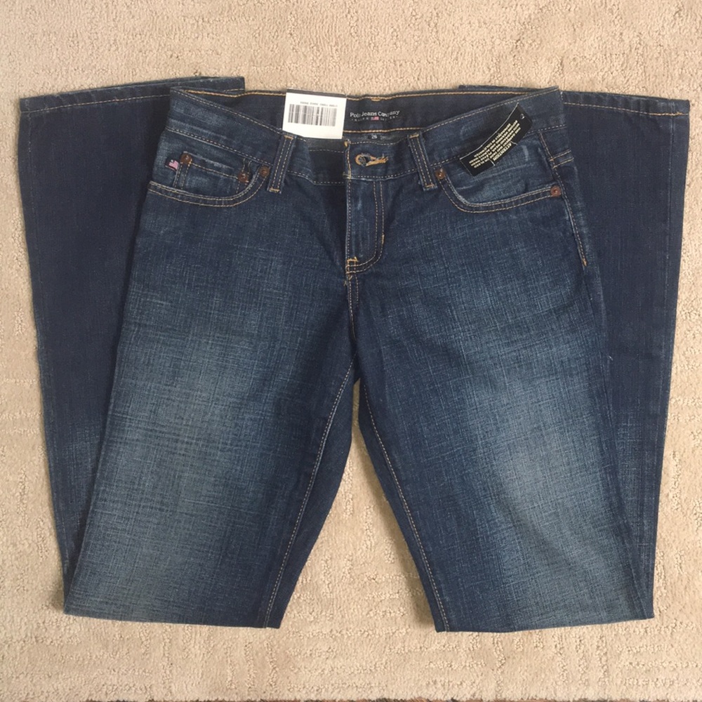 NWT Polo Ralph Lauren Melanie Boot Cut Jeans 26x32